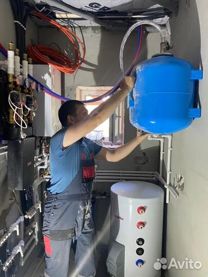 Монтаж системы отопления