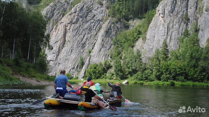 Сплав по р. Урала из Казани, Н. Челнов, Уфы