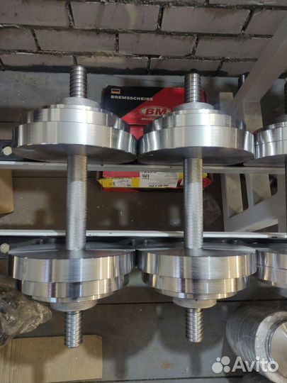 Гантели разборные 16, 20, 26, 30, 36, 40кг