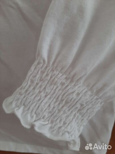 Блузка белая