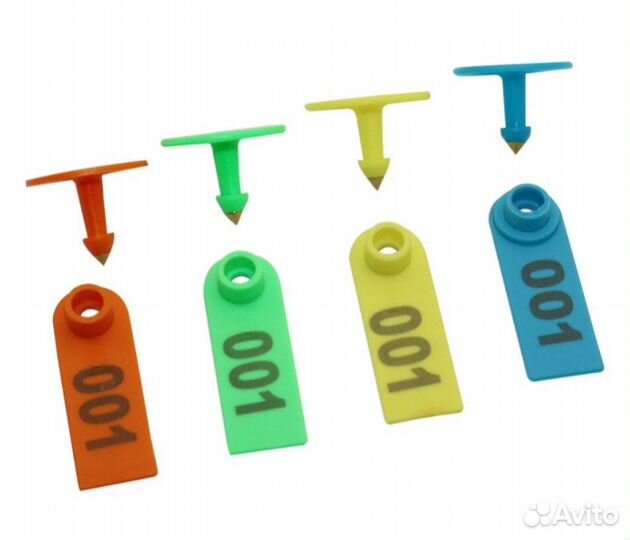 Бирки для животных 100 шт