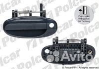 Ручка внешняя левый перед для chevrolet aveo (T200) 01.03-03.06
