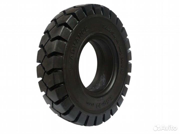 Шина цельнолитая 6.50-10 (OB502) advance standard