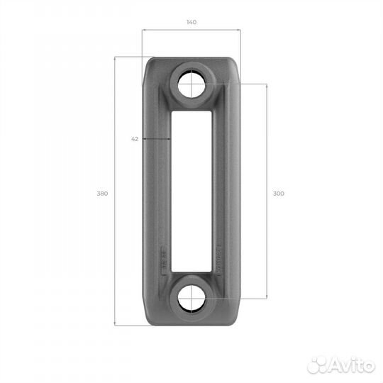 Радиаторы батареи отопления мс-140-300 комбат
