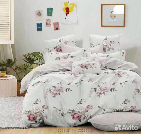 Комплект постельного белья семейный