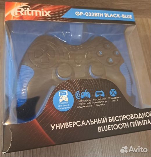 Беспроводной Bluetooth геймпад Ritmix GP-033BTH