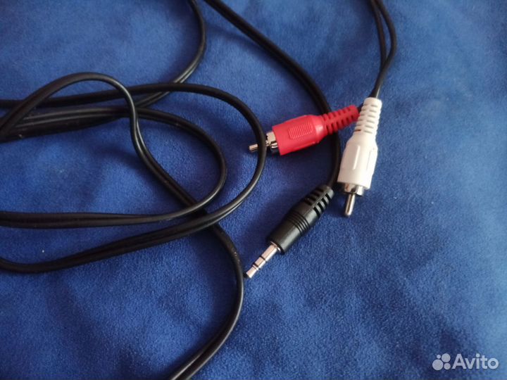 AUX кабель Jack 3.5mm тюльпаны