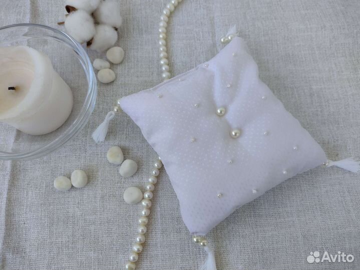 Подушечка для колец новая