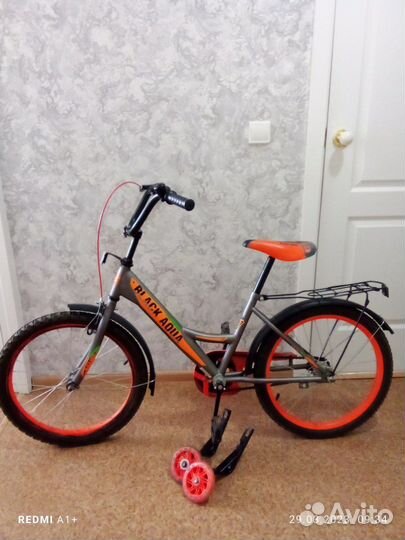 Велосипед black aqua