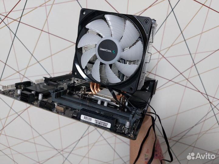 Компьютерный набор(процессор, мат.плата, кулер)