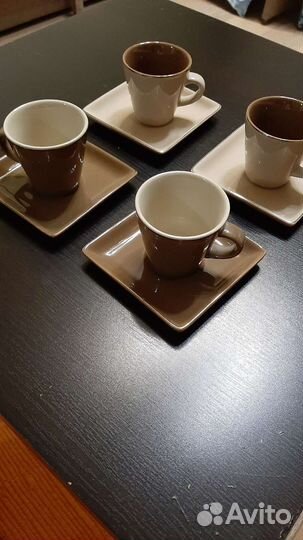 Чашка с блюдцем кофейная