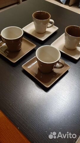 Чашка с блюдцем кофейная