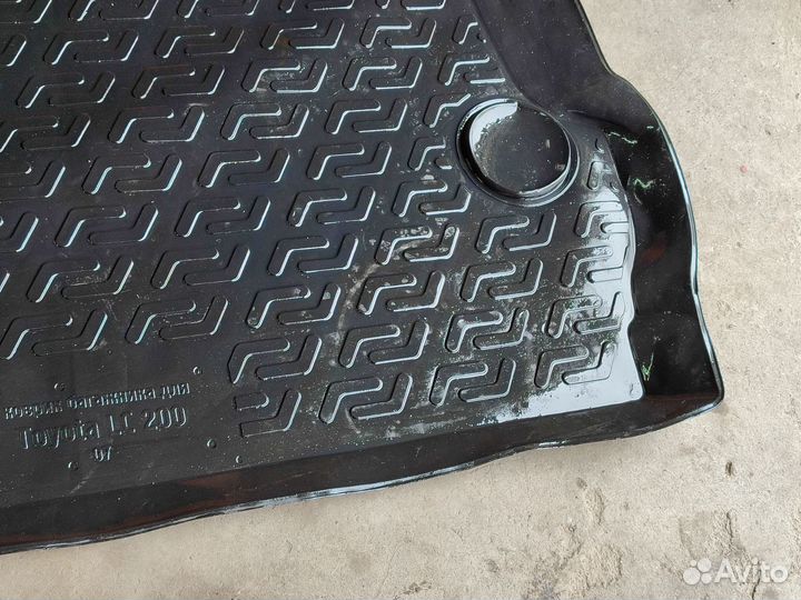 Коврик в багажник Toyota LC 200 5 мест