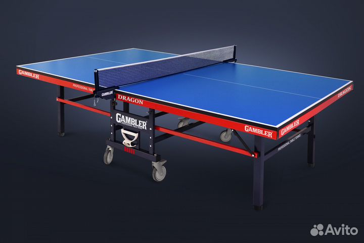 Теннисный стол Gambler dragon blue