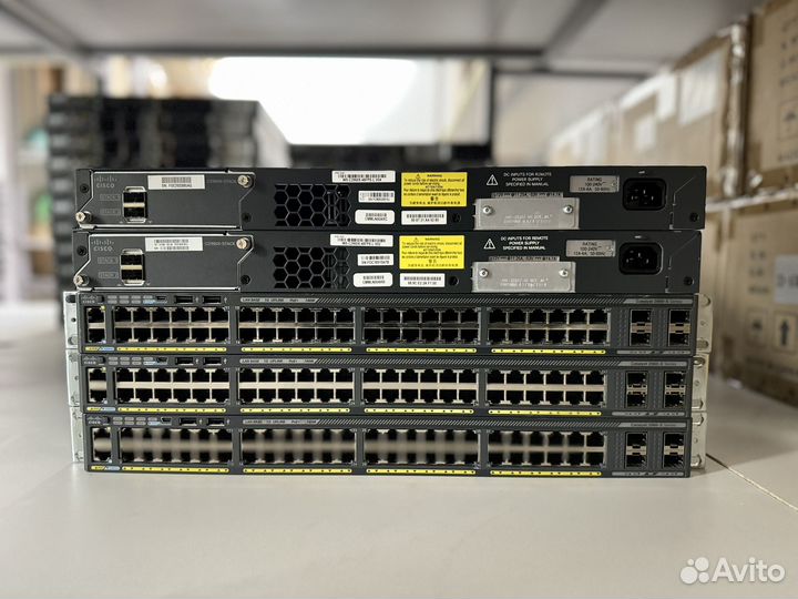 Коммутатор Cisco 2960X-48FPS-L POE 740w