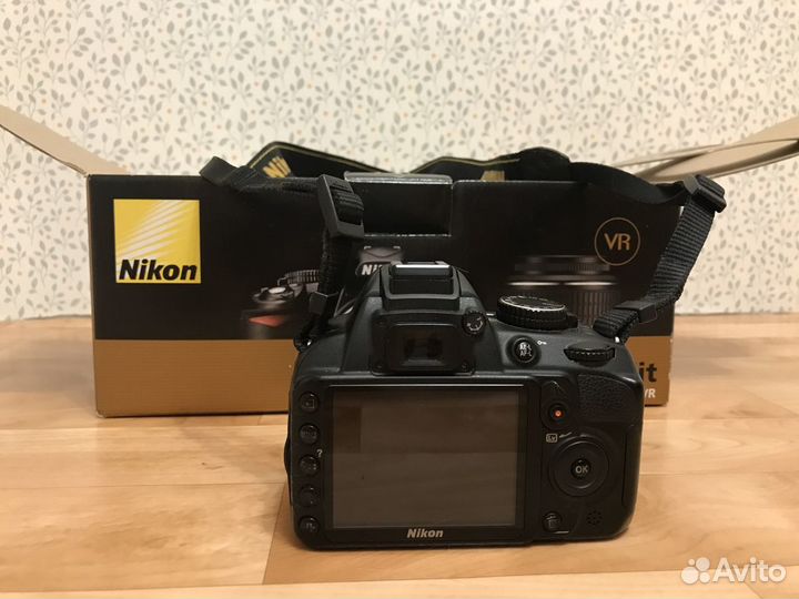 Заркальная камера Nikon D3100, 18-55 VR Kit