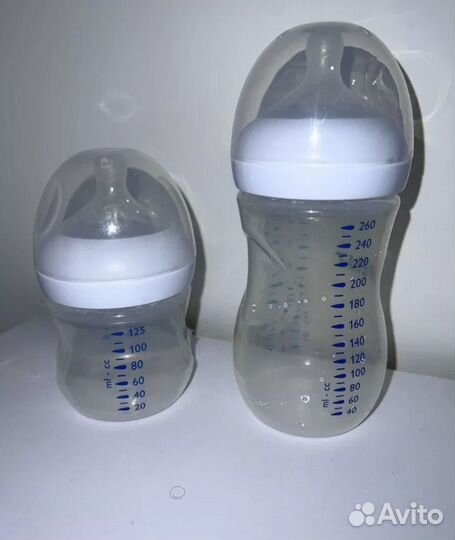 Бутылочки avent natural
