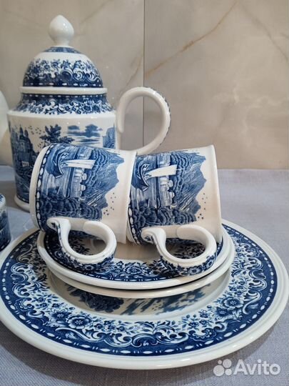 Чайный сервиз Villeroy Castile blue