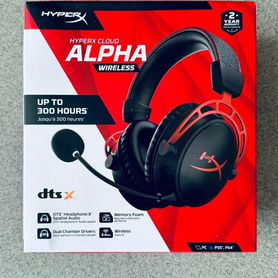 Беспроводная игровая гарнитура HyperX Cloud Alpha