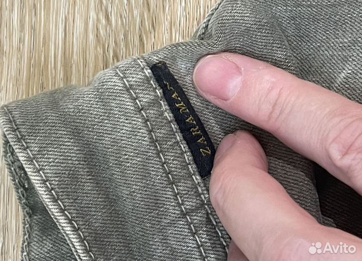 Джинсы zara мужские