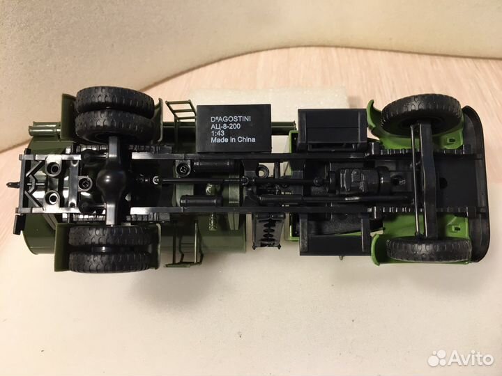 На базе маз-200, масштаб 1:43