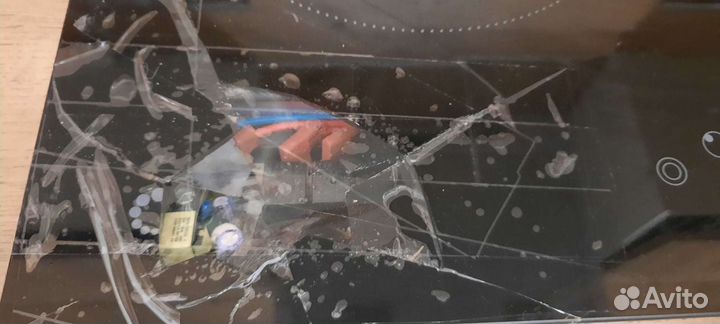 Варочная панель, битая, рабочая,LEX EVH 641 BL, Hi