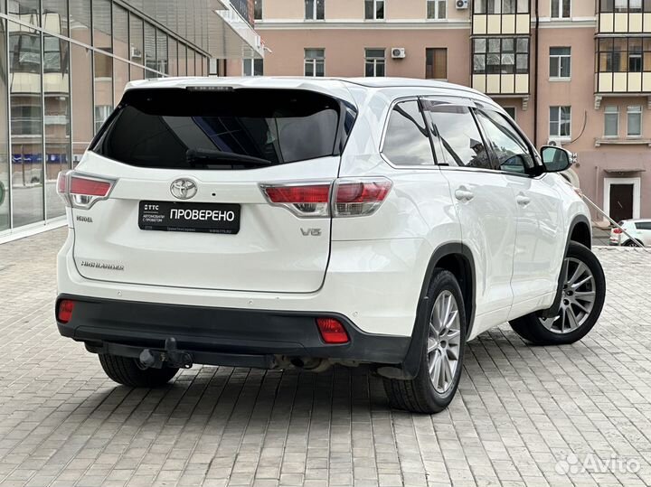 Toyota Highlander 3.5 AT, 2014, 212 892 км