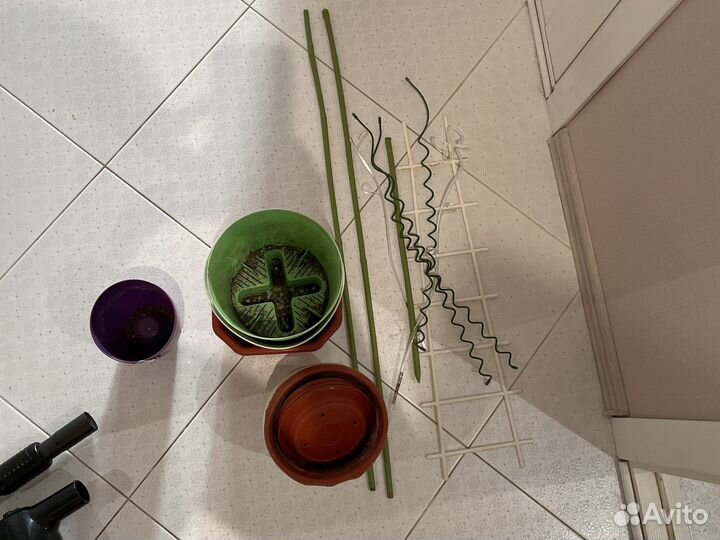 Горшки для цветов 9 шт