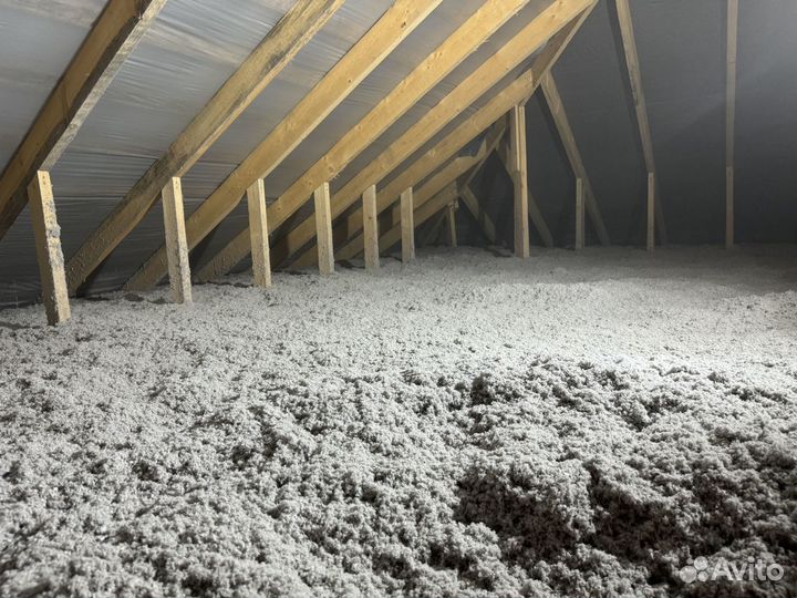 Утеплитель для потолка эковата