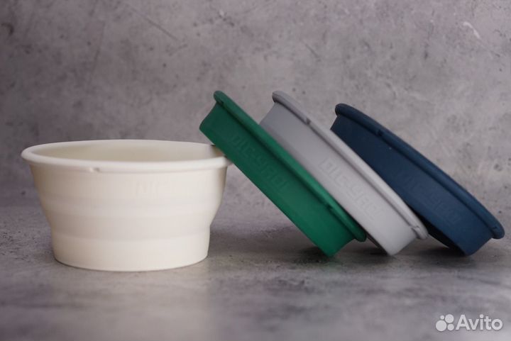 Силиконовая складная чаша для бритья Yaqi