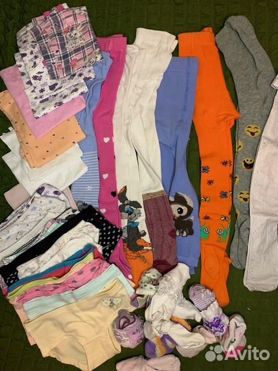 Пакет вещей на девочку 98-104