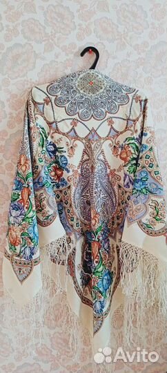 Павловопосадский шерстяной платок