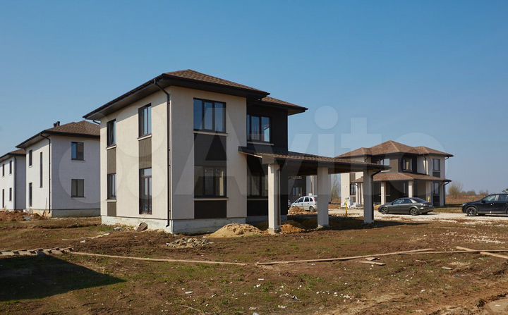 Коттедж 155 м² на участке 7,4 сот.