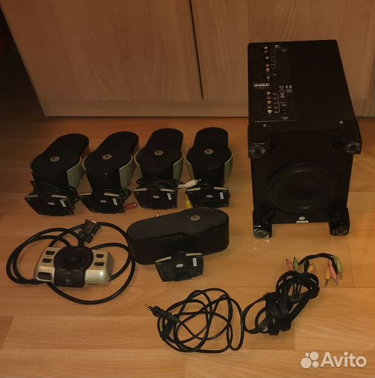 Акустические колонки Logitech G51 5.1