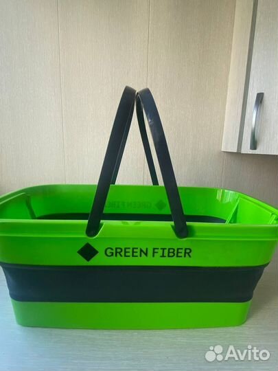 Новое складное ведро Green Fiber