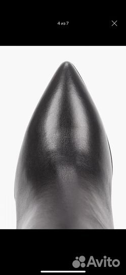 Сапоги кожаные весна-осень