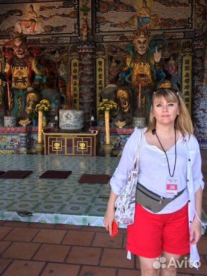 Шорты женские красные хлопок 46