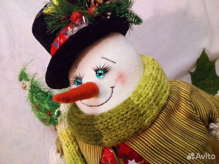 Интерьерный Снеговик Декабрюша