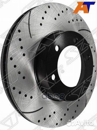 Комплект дисков тормозных передний перфорирован