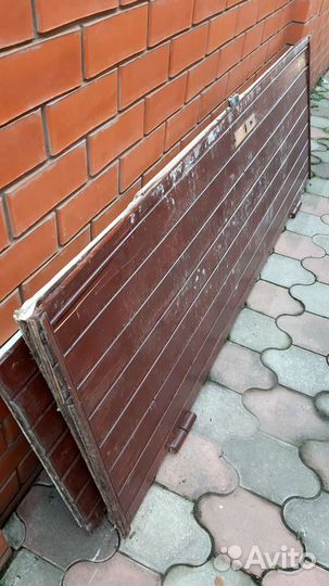 Дверь двойная металлическая