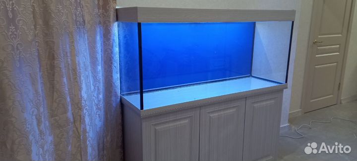 Аквариум 312 литров с тумбой новые
