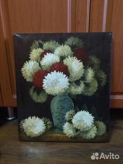 Картина, холст, масло, антикварная