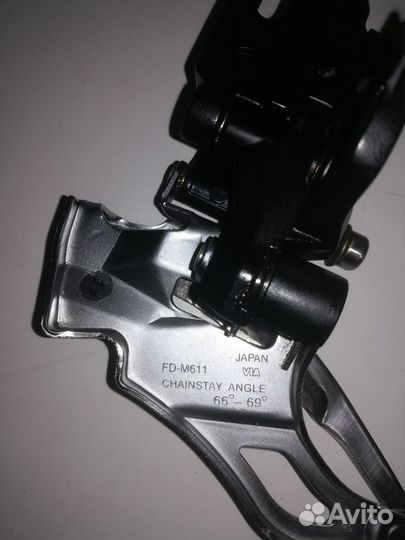 Deore FD-M611, манетка Deore SL-M610