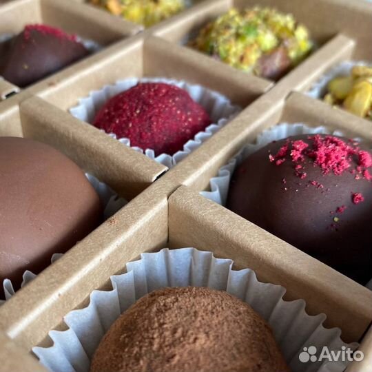 Трюфели ручной работы, шоколадные конфеты