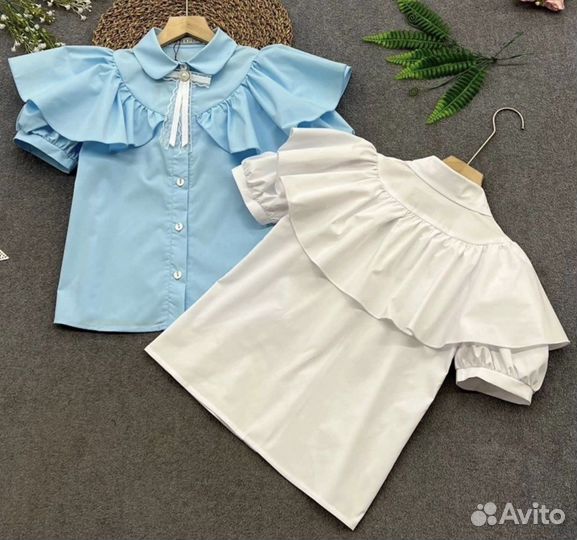 Рубашка белая для девочки
