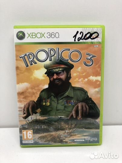 Диск Tropico 3 на Xbox 360