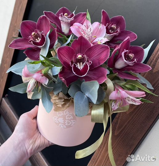 Букет из орхидей