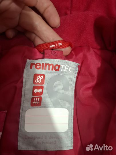 Зимний комбинезон для девочки Reima 86
