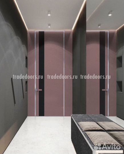 Двери invisible скрытого монтажа