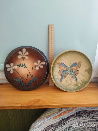 Тарелки настенные керамика СССР